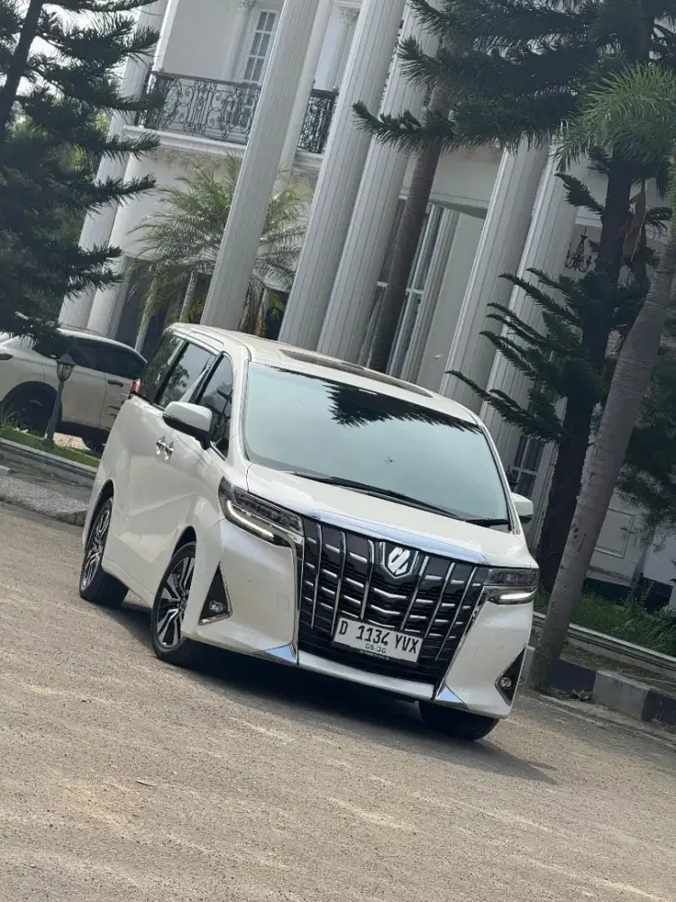 Km 40rb alphard G Atpm 2018