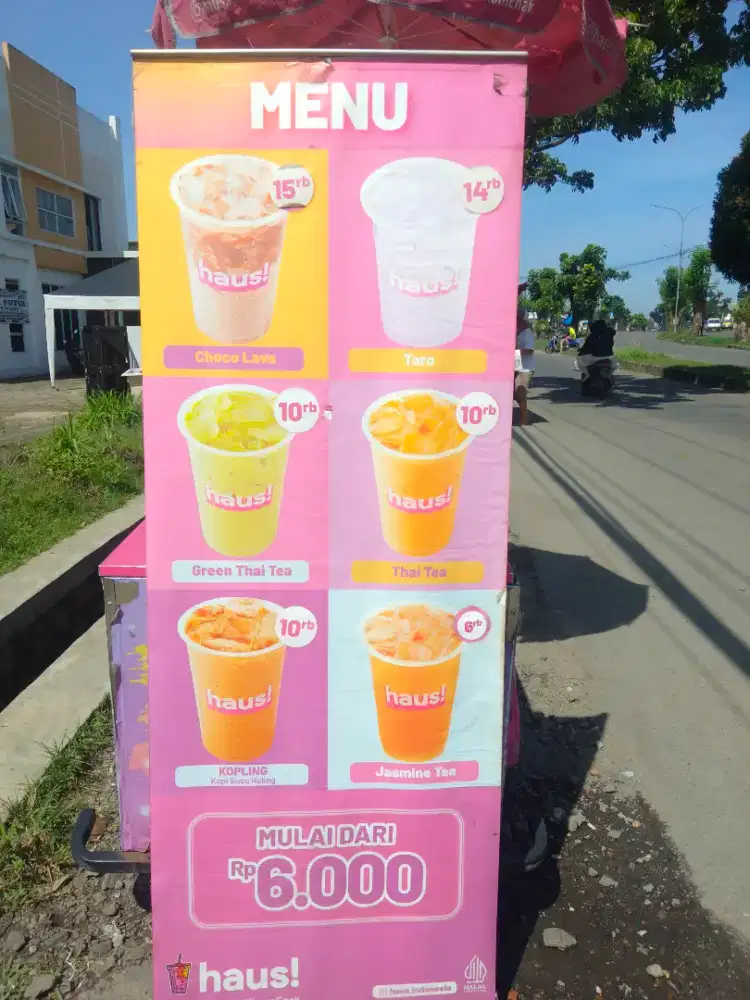 YANG HAUS.. YANG HAUS , MINUMAN SIAP ANTAR FREE ONGKIR