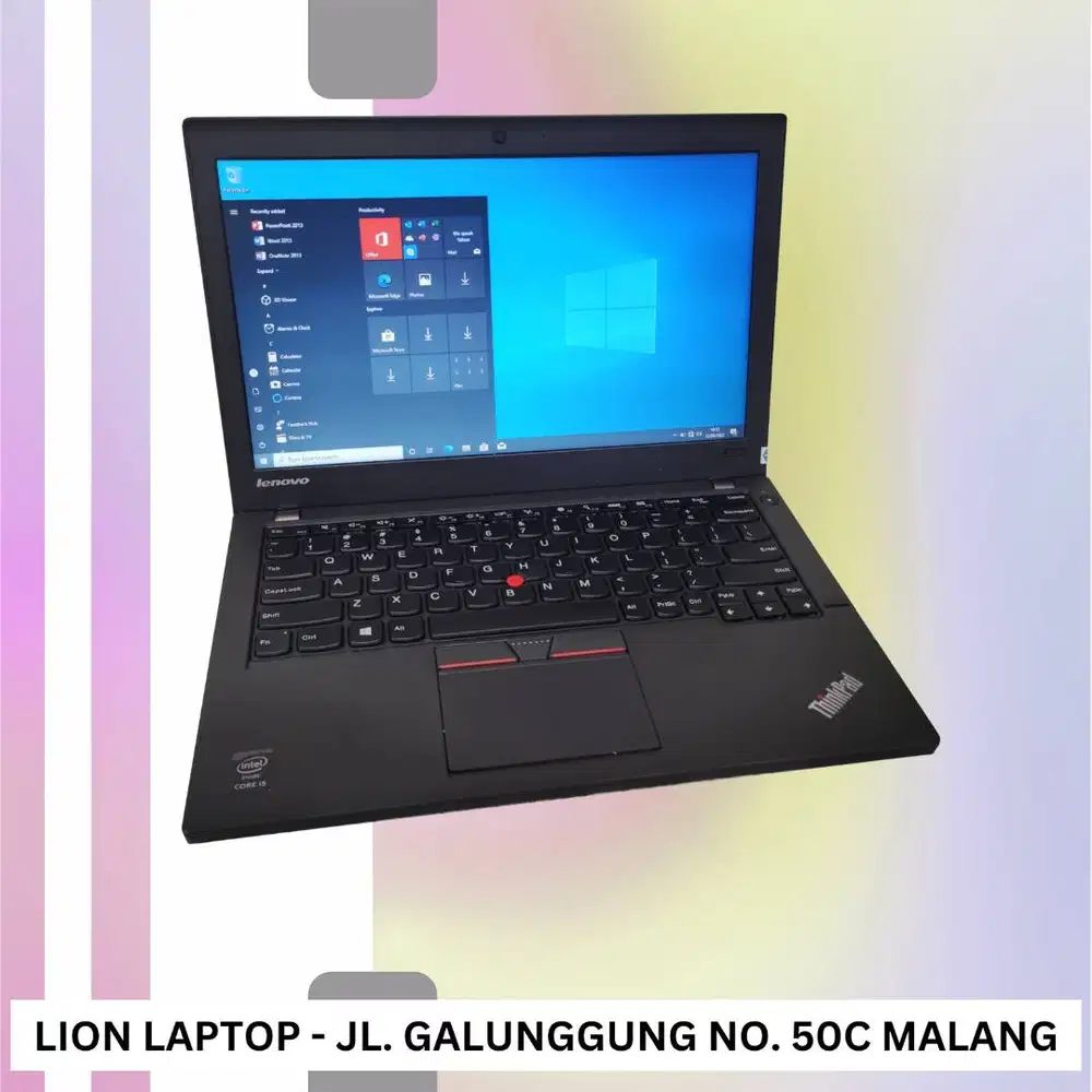 RAM 8GB SSD 256GB Core i5 Lenovo Thinkpad X250 [25|12]