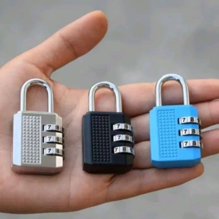 Gembok Pin Angka Premium Multifungsi - Gembok Kode Tas Koper Traveling