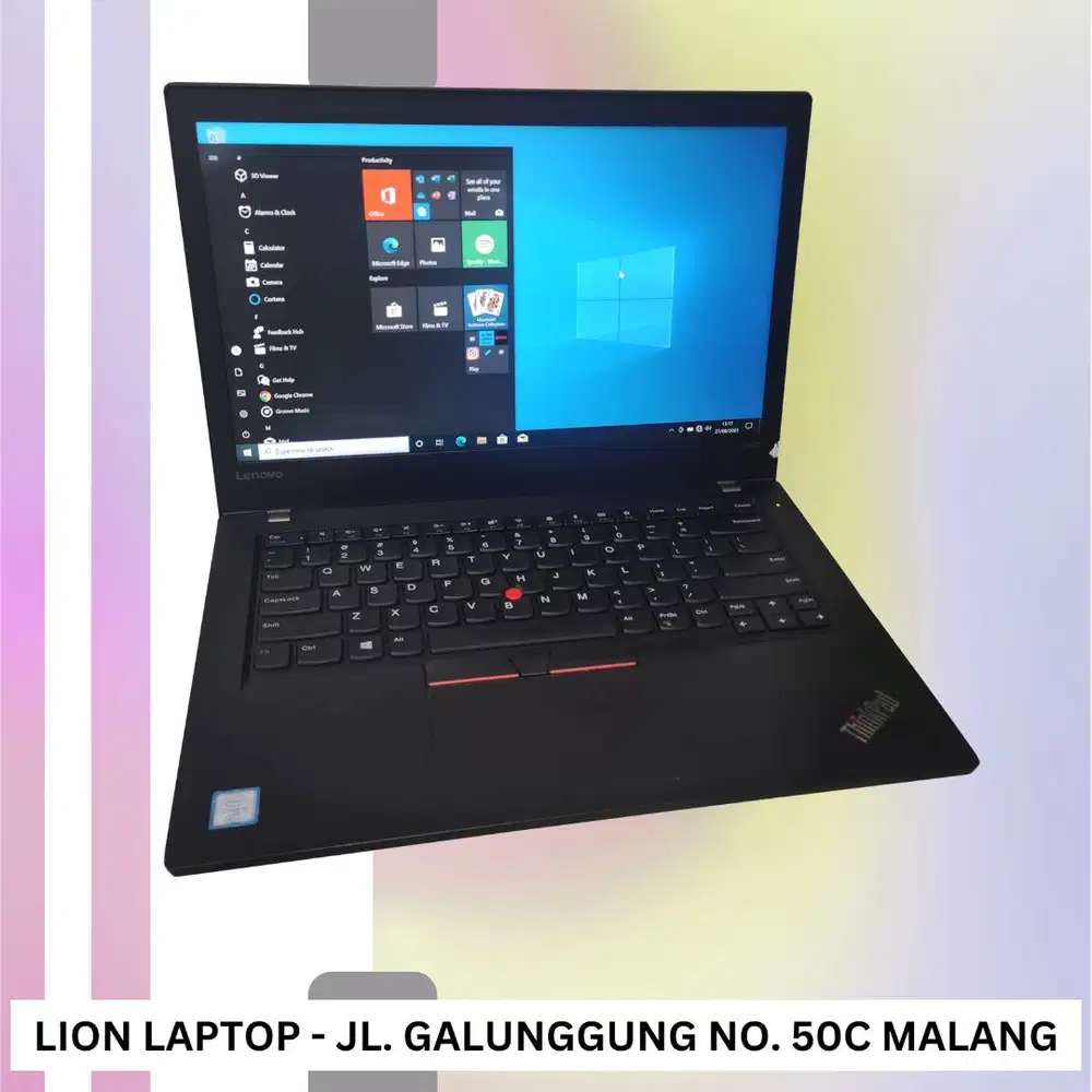 RAM 16GB Core i5 Gen7 SSD 256GB Lenovo Thinkpad T470 [25|12]