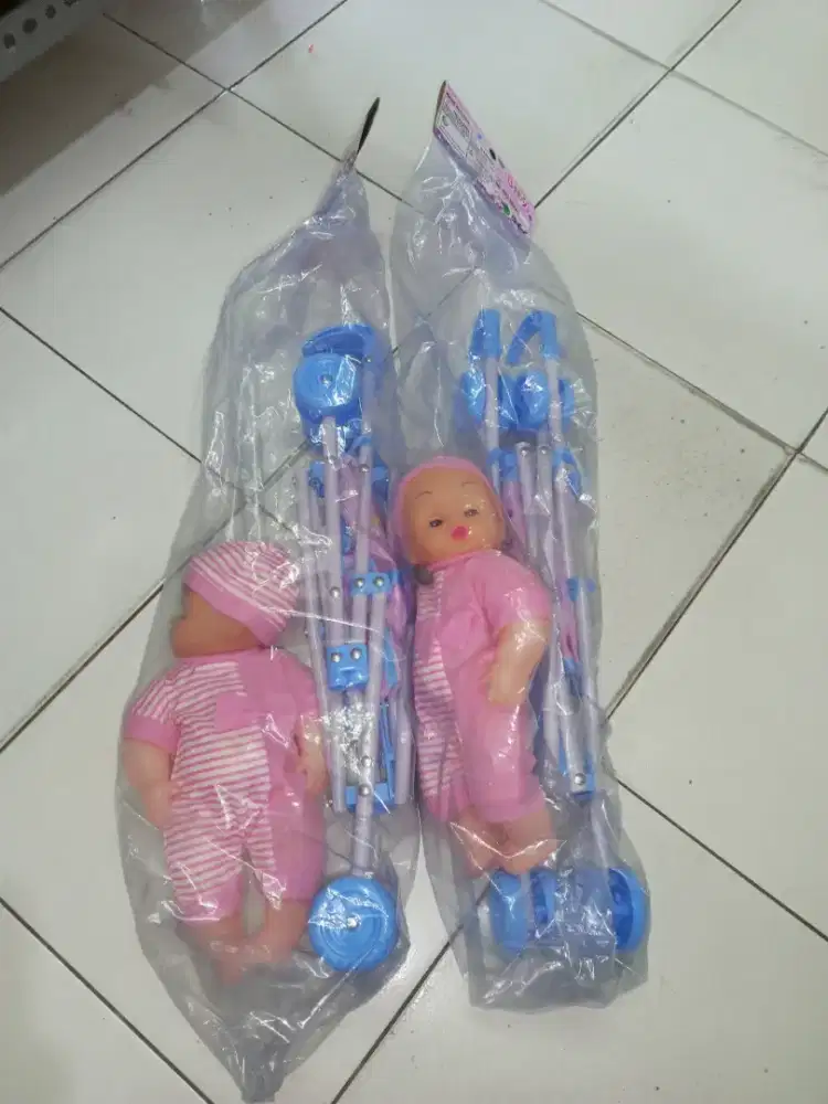 Mainan Anak Stroller Boneka