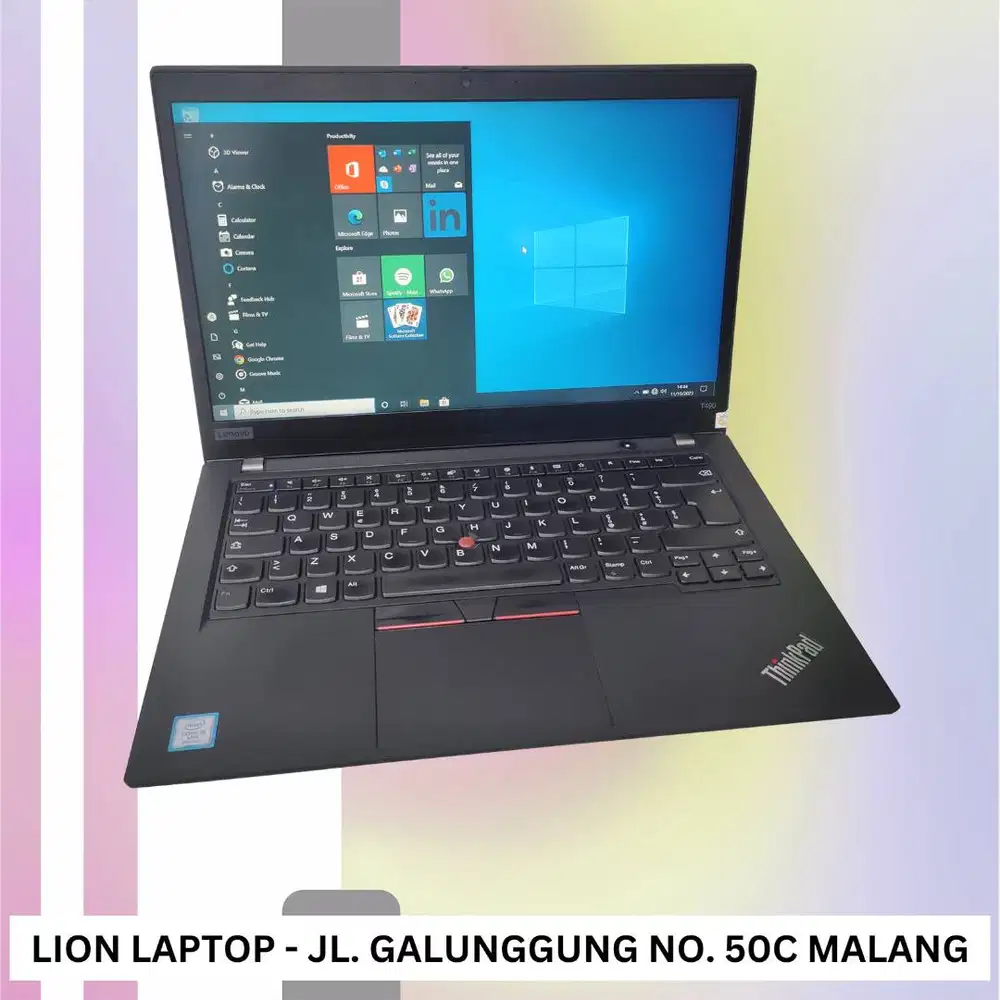 RAM 16GB i5 Gen 8 SSD 256GB Lenovo Thinkpad T490 [25|12]