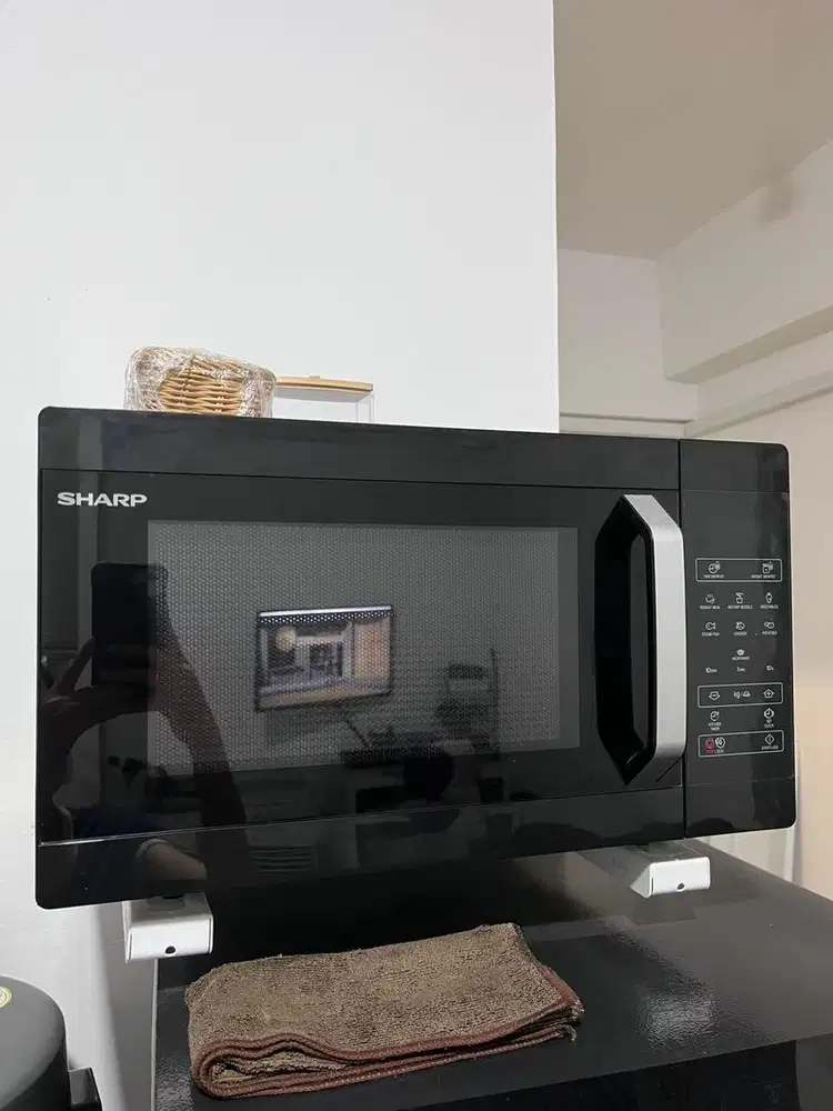 Masih baru microwave tdk jadi dipakai