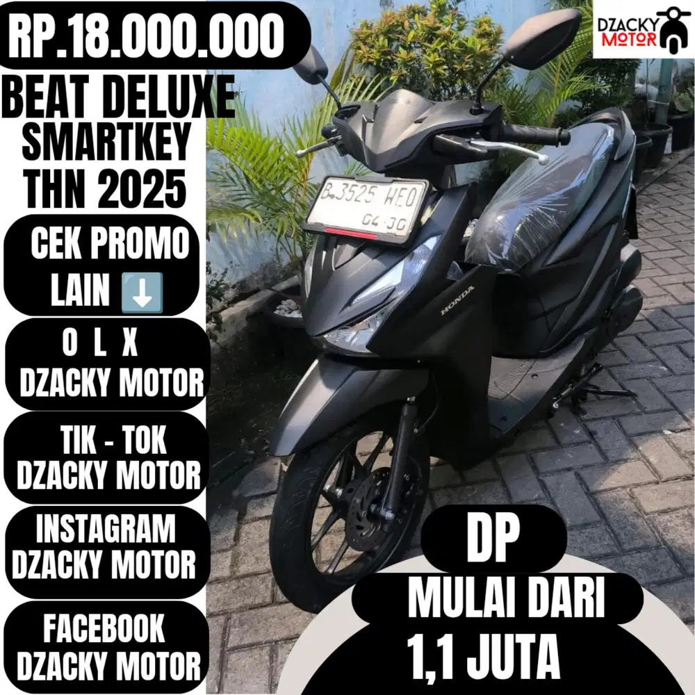 BEAT DELUXE SMARTKEY THN 2025 SECOND LIKE NEW