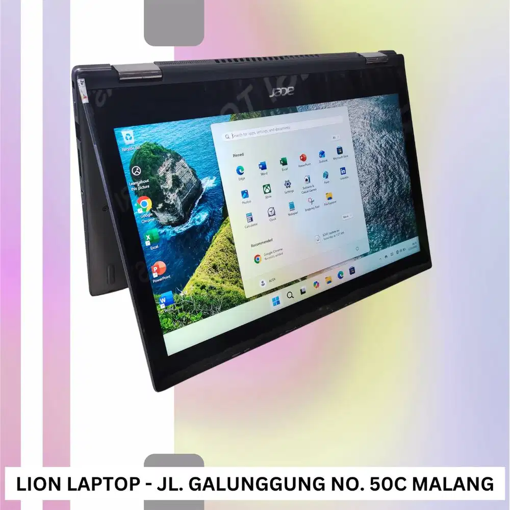 2 in 1 Flip Core i5 Gen 8 8/256 Acer Spin SP513-52N [25|12]