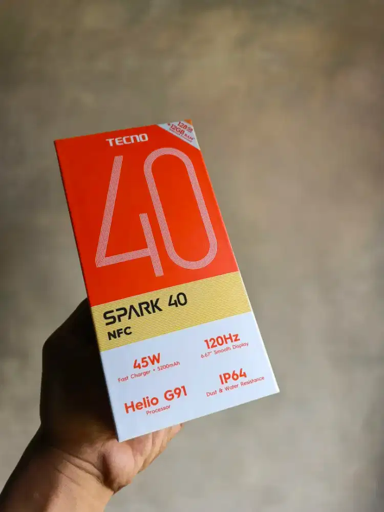 Tecno Spark 40 6/128 Baru