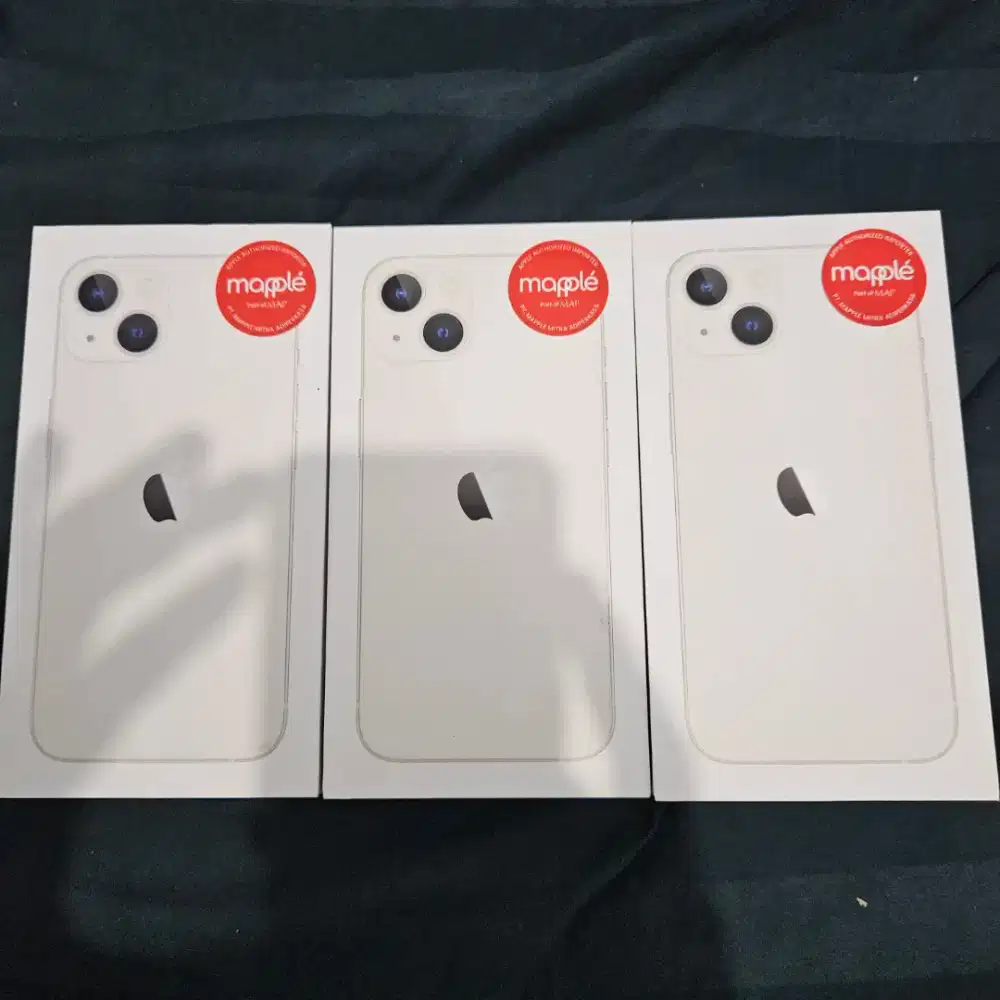 Iphone 13 starlight 128gb new segel garansi resmi digimap