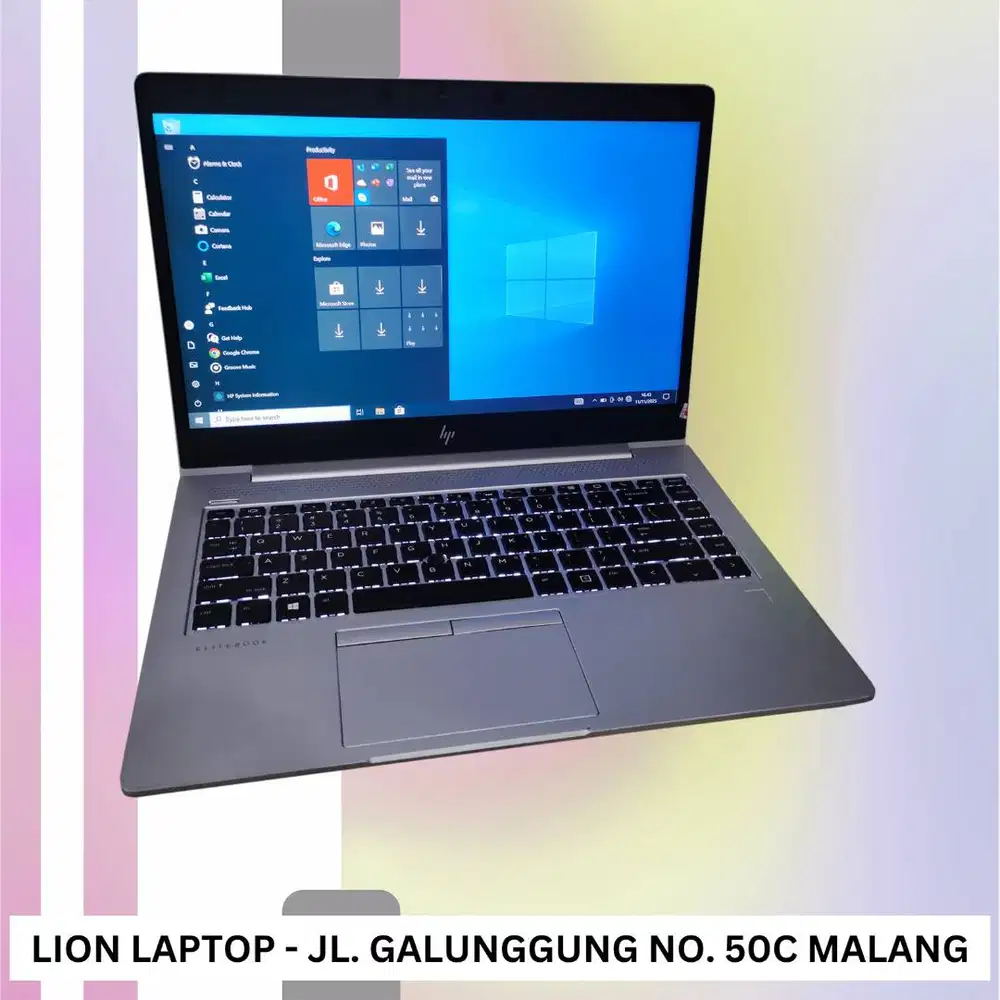 FUll Aluminium Body Core i7 gen 8 8/256 HP Elitebook 840 G6 [25|12]