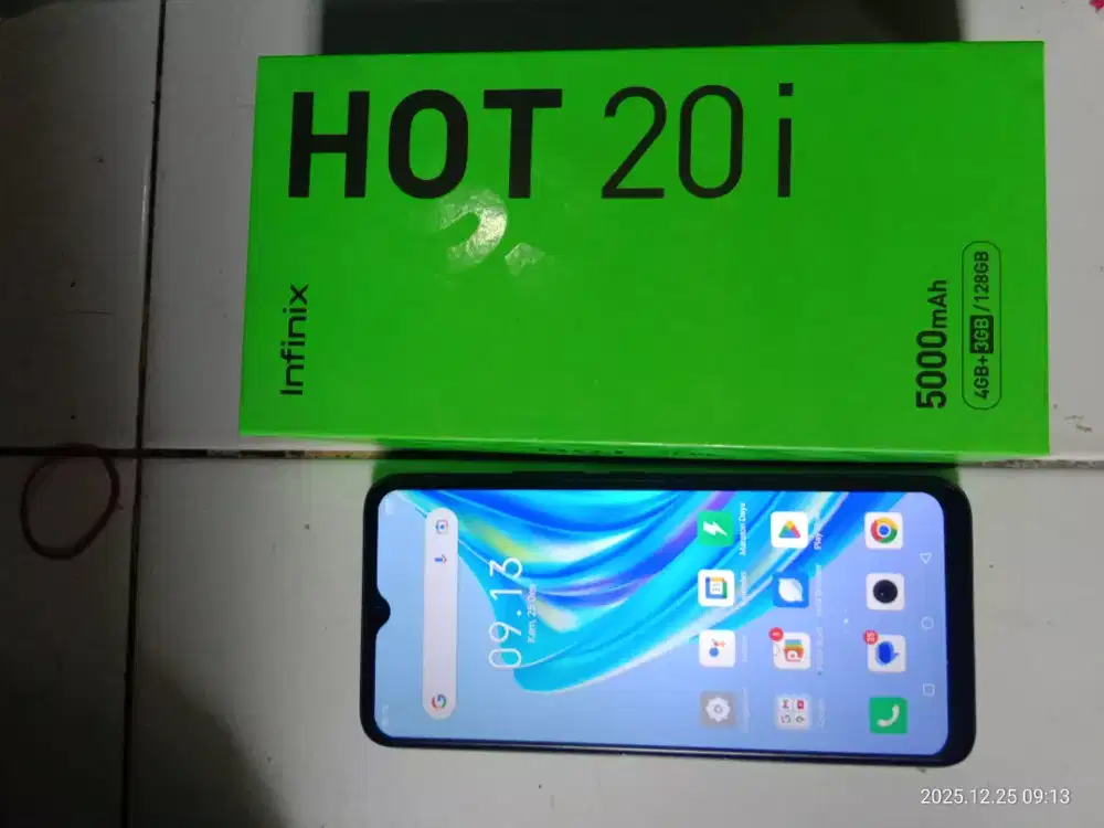 Infinix HOT20i RAM 4GB+3GB ROM 128GB