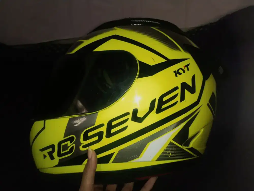 jual helm KYT RC7 full face size L