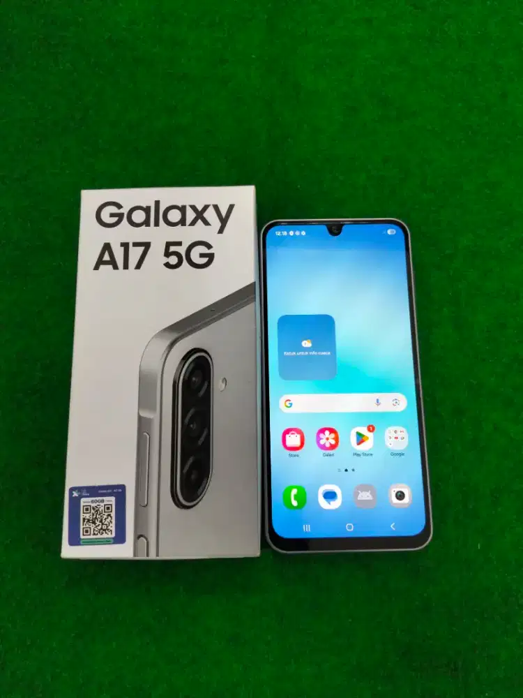 jual samsung A17 5G ram 8/256gb lengkap mulus