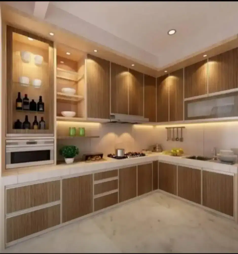 Tukang Kayu Spesialis Kitchen Set