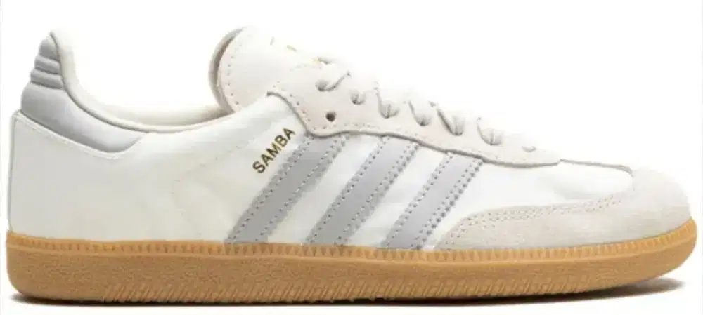 Sepatu 44 adidas Samba OG (White / Off-White).