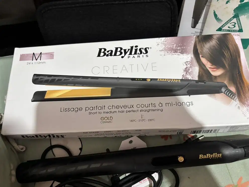 Dijual catokan babyliss creative ceramic gold