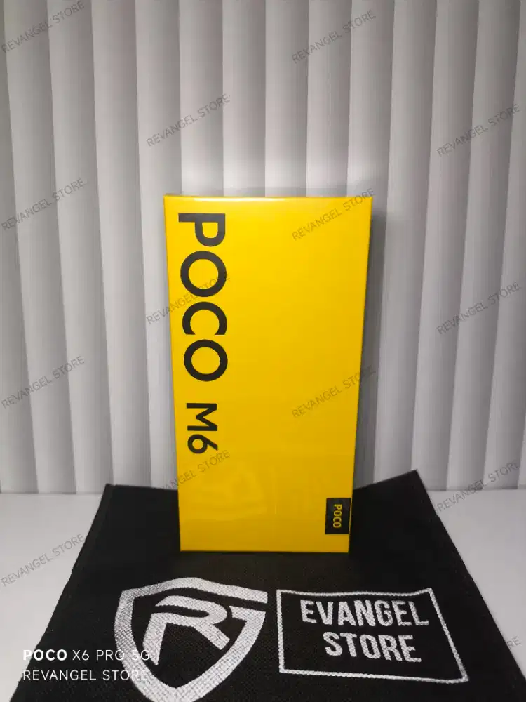 BARU SEGEL! 8/256GB XIAOMI POCO M6 GARANSI RESMI