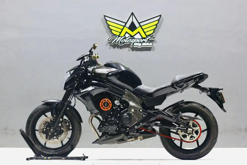Kawasaki er6n like new unit cakep torsi jambak siap turing