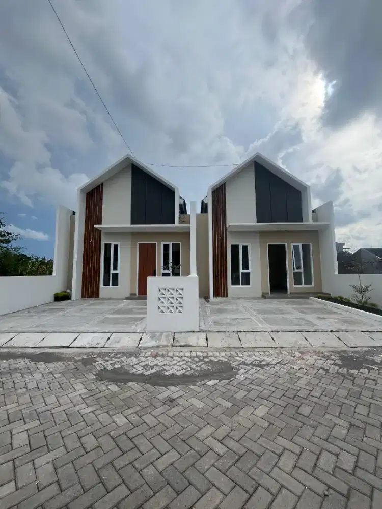 Di jual rumah skadinavian bagus new dan ready