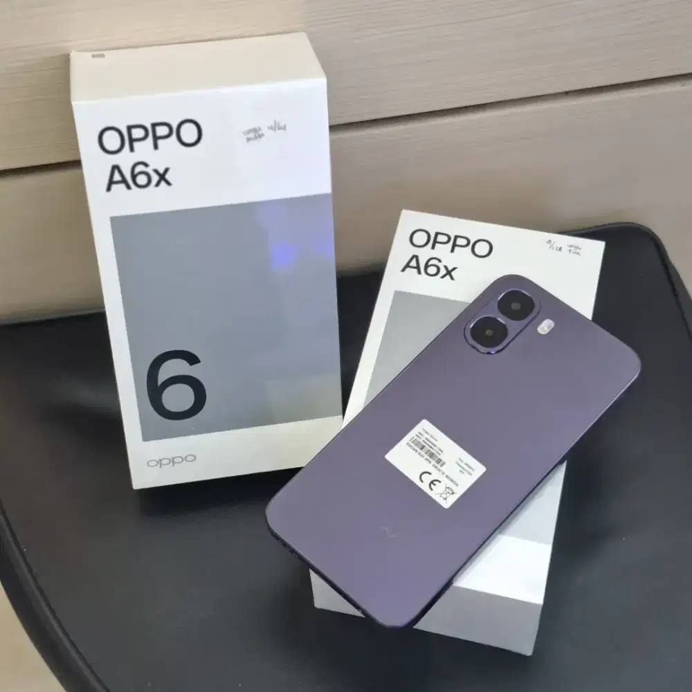 Hp Oppo Terbaru A6x Desain Kece