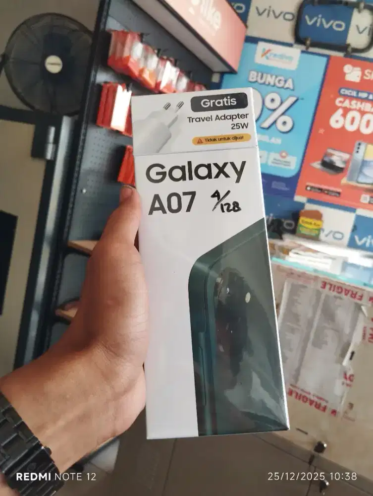 SAMSUNG A07 BARU 4/128