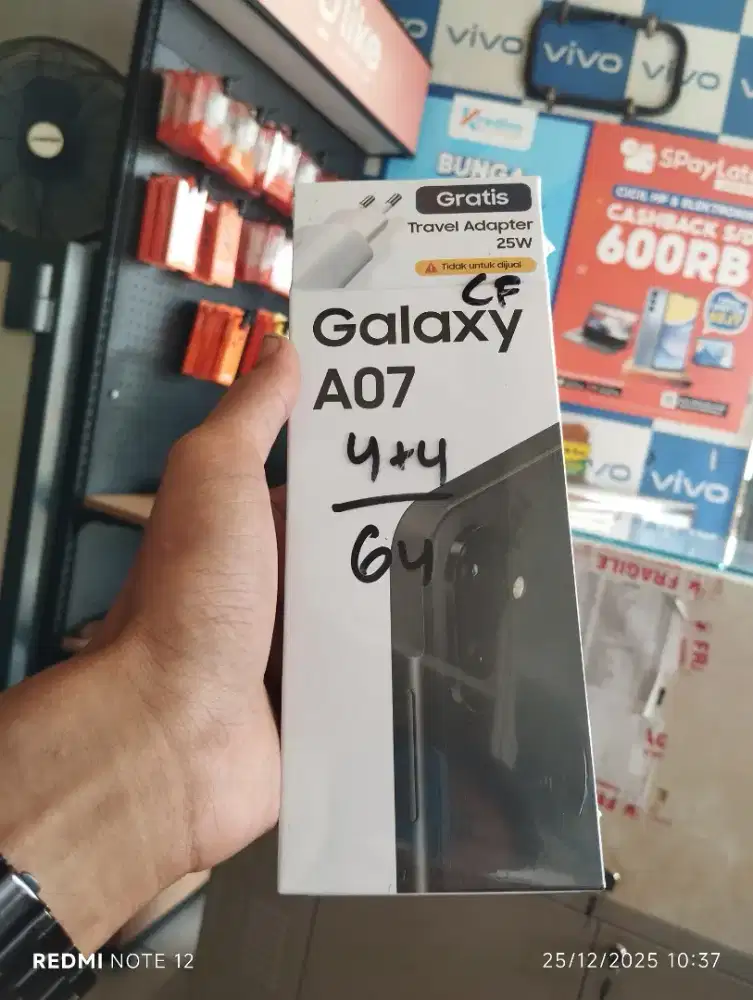 SAMSUNG A07 BARU 4/64