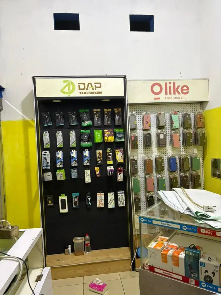 Rak konter merk DAP & Olike