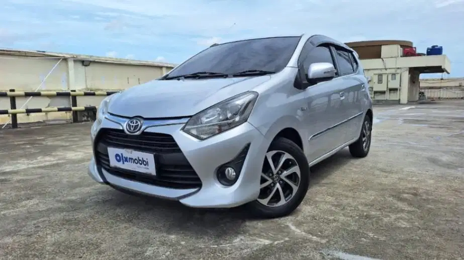 DP Rendah  6JT Toyota Agya 1.2 G Bensin-AT 2019 Silver
