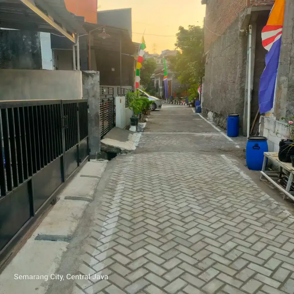 Tanah bonus bangunan di perum panjangan