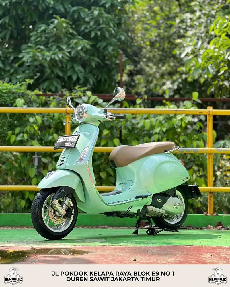 PRIMAVERA 150 IGET ABS LED TH 2022 WARNA GREEN RELAX PERFECT CONDITION