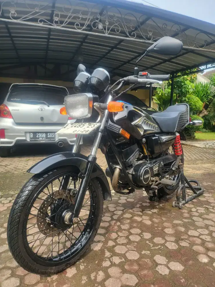 Yamaha RX King 2003 Hitam Pajak Hidup Surat Lengkap Good Condition