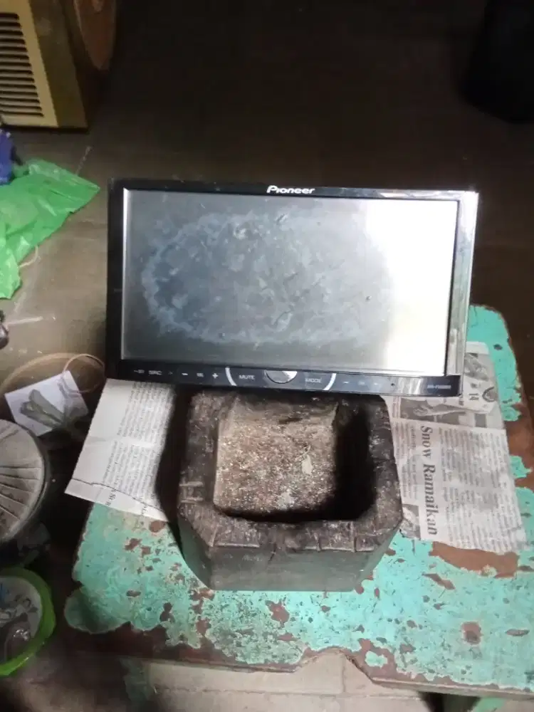 Di jual tape mobil dauble Din pioner bekas normal