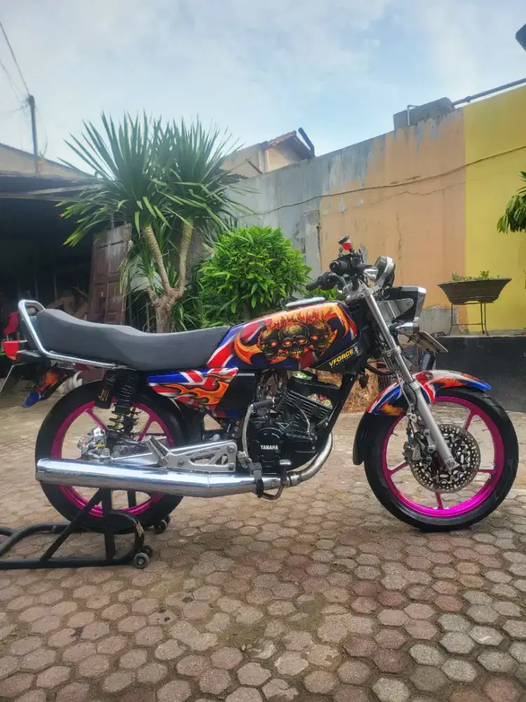 Yamaha RX King Cobra 1994 Full Modifikasi Surat Lengkap Good Condition