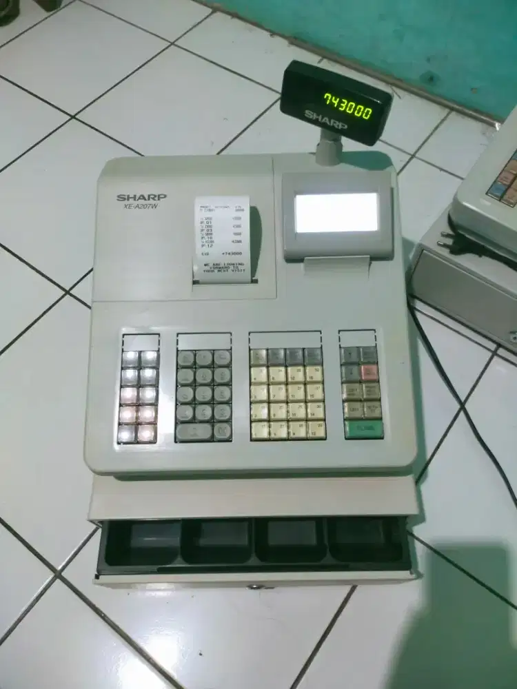Mesin kasir Sharp XE-A 207W