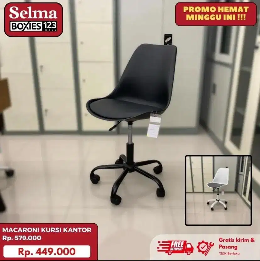 Kursi belajar promo murah selma
