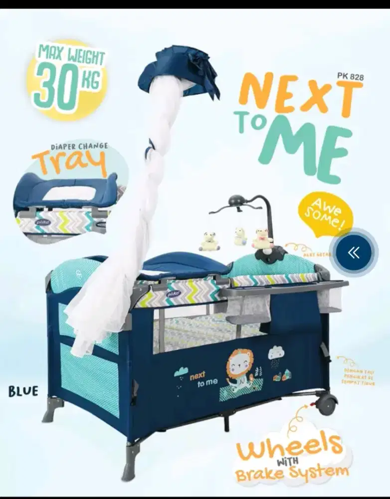 Tempat tidur anak Pliko