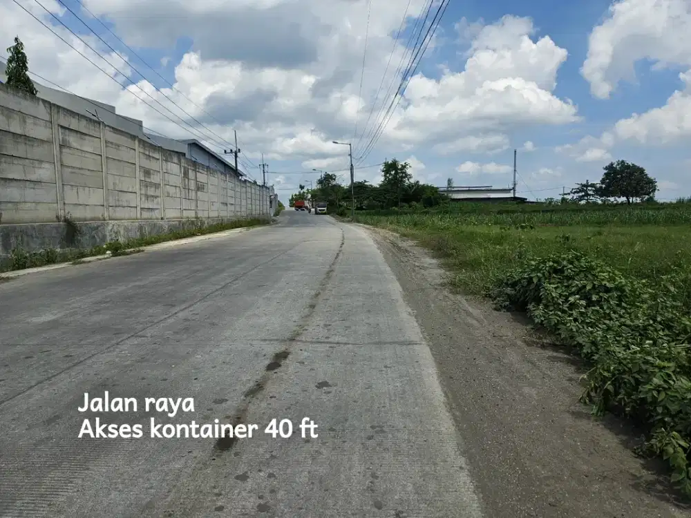 Lahan industri nol jln raya sidorejo jetis mojokerto