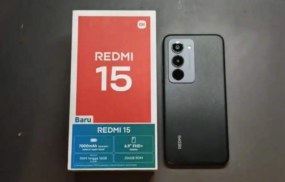 REDMI 15 RAM 8GB+8GB/256GB