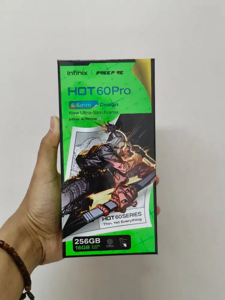 INFINIX HOT 60 PRO 8GB/256GB | BARANG BARU BERGARANSI RESMI