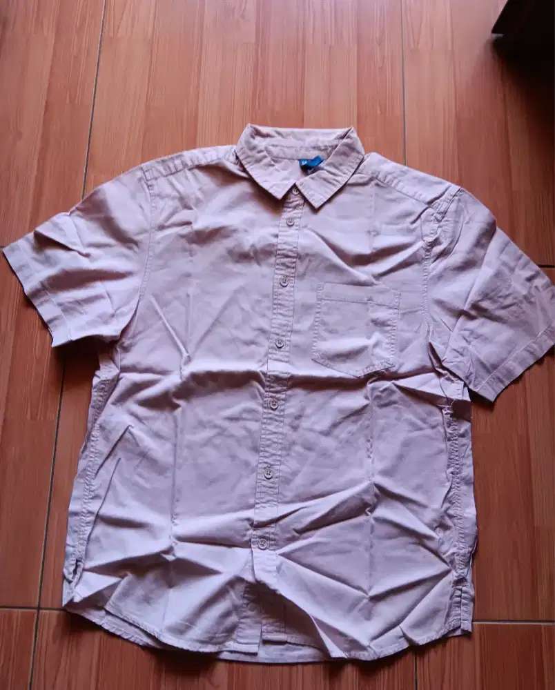 Hnm pink short slevee shirt size s 100% original