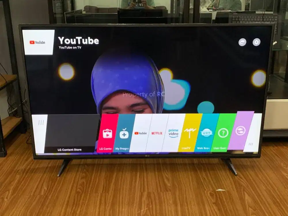 LED TV LG 55Inch Smart TV Display 4K Bisa nonton Youtube, Netflix, dll