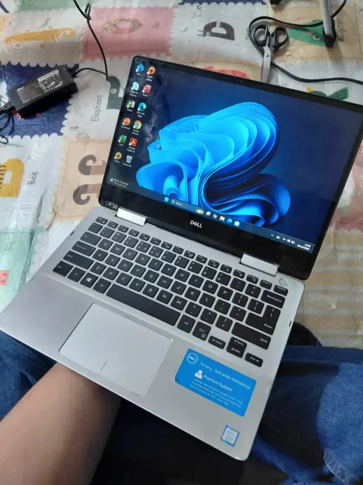 DELL 7386 i5 GEN 8 RAM8GB SSD256GB TOUCHSCREEN HARGA NET