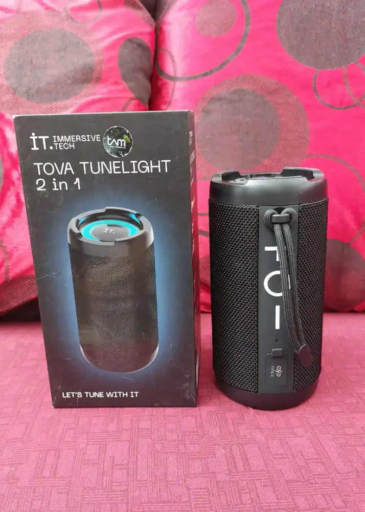 Speaker Bluetooth merk IT Tova Tunelight 2 in 1