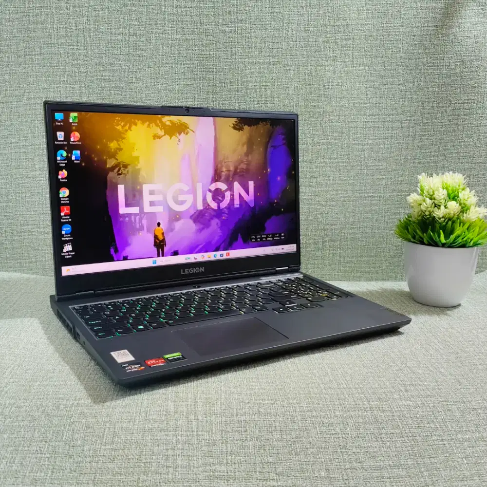 Laptop Second LENOVO LEGION 5 15ARH05H Ryzen 7 4800H (8GB/SSD 512GB)