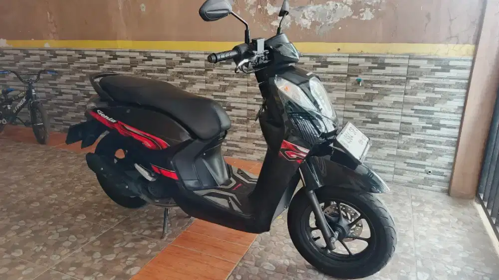Honda Genio CBS Warna Hitam tahun 2022
