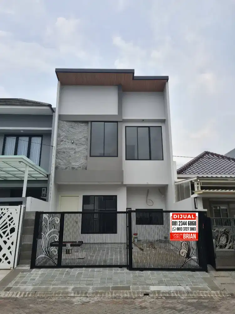 Dijual Rumah Baru Modern Minimalis Araya,Puri Galaxy,Regency 21