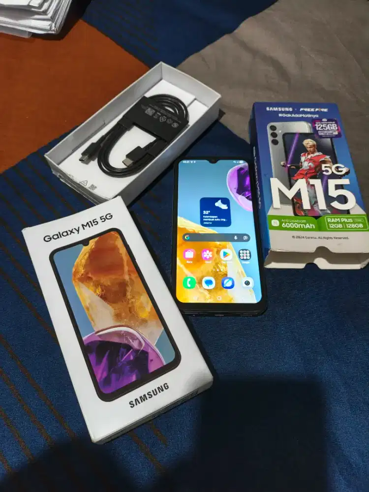 Samsung galaxy M15 5G Normal Siap pakai