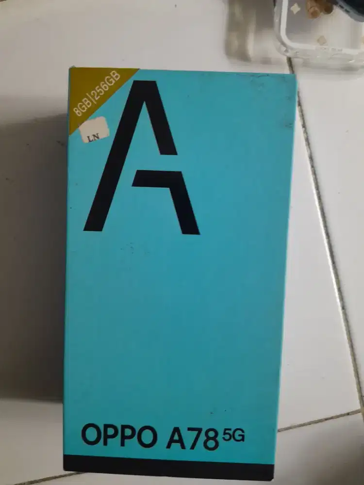 Hp oppo a78 5g ram 8/256 [ like new banget ]