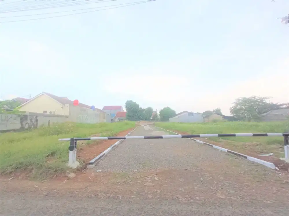 Dijual Kavling Strategis, 5 Menit Stasiun Cilebut, SHM Pecah