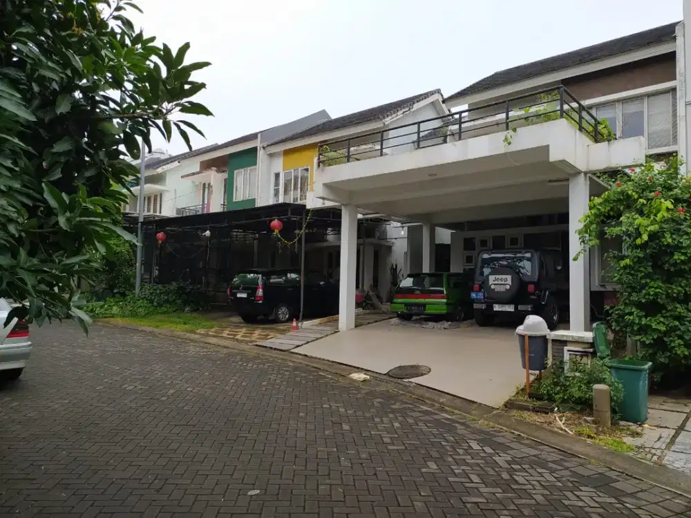 JUAL MURAH DIBAWAH PASARAN Rumah LT 139 Dalam Cluster Carribean Delatinos BSD