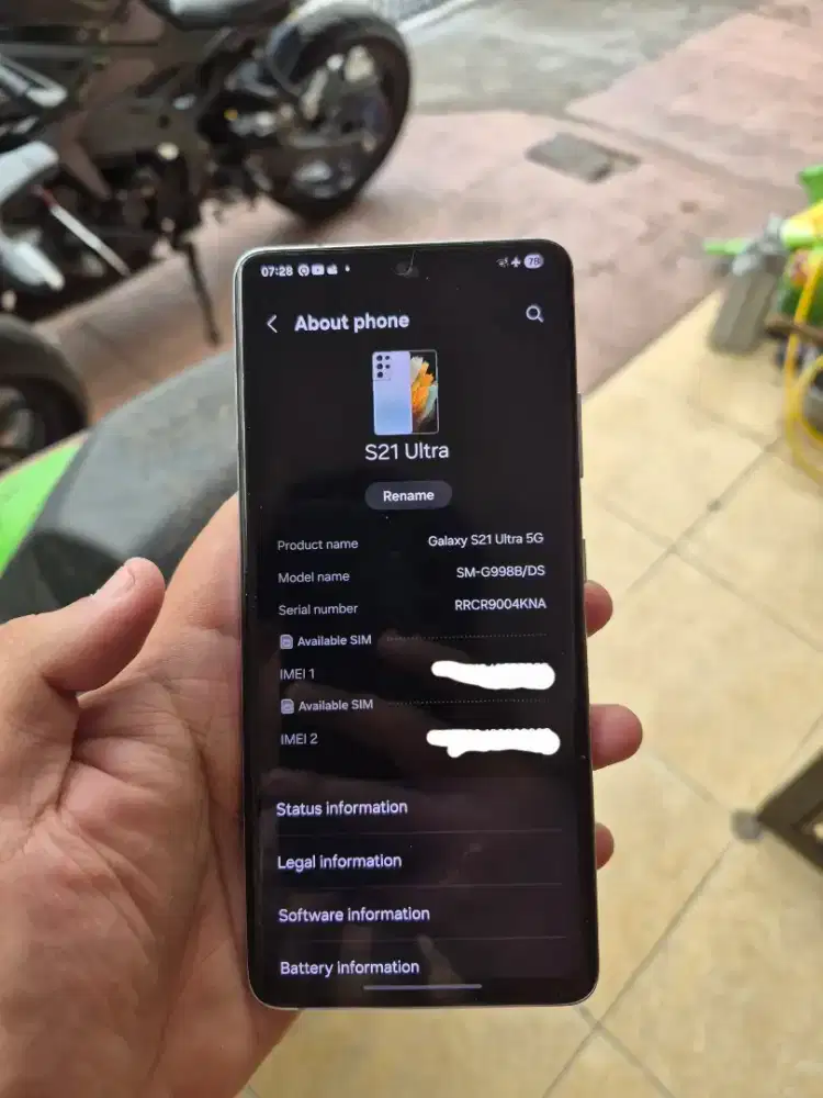 Samsung S21 Ultra 12/256 Ex SEIN